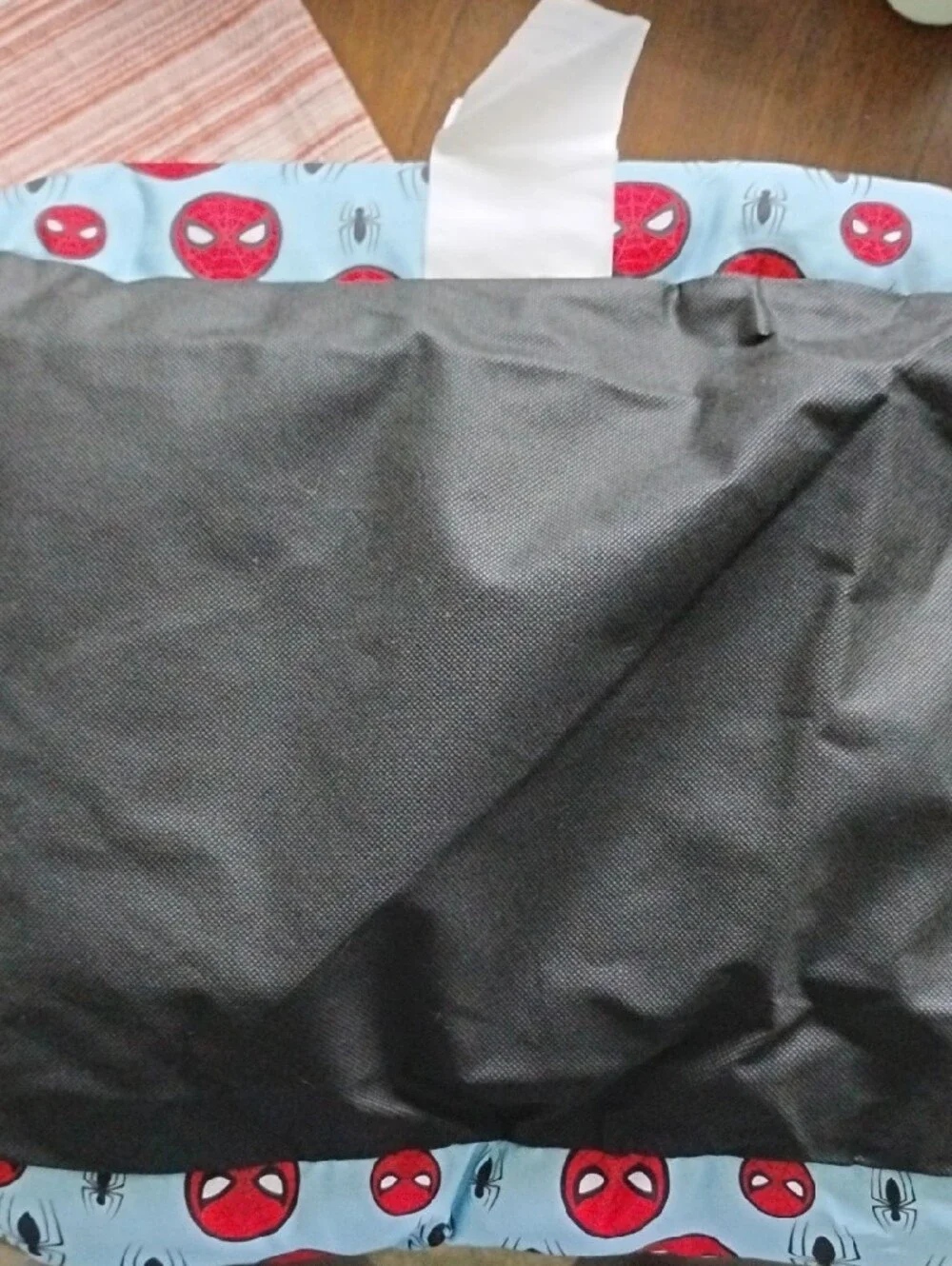 Marvel Red Plush Pet Bed with Spider-Man Accent